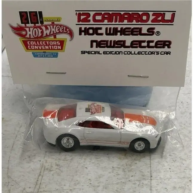 2012 Hot Wheels 26th Collector`s Convention Newsletter `12 Camaro Zli