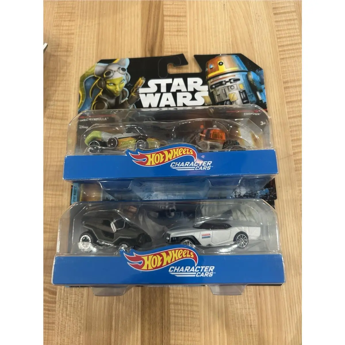 Hot Wheels Star Wars Characters Car 2-packs: Hera Chopper Krennic Erso