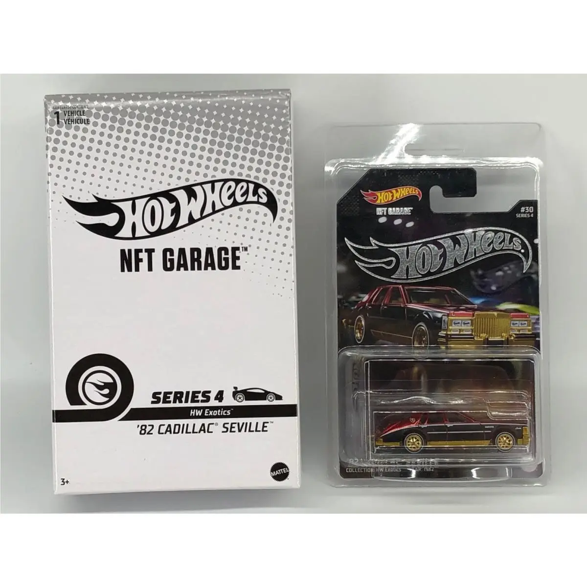 Hot Wheels `82 Cadillac Seville Red Nftg Garage Series 4 HW Exotics