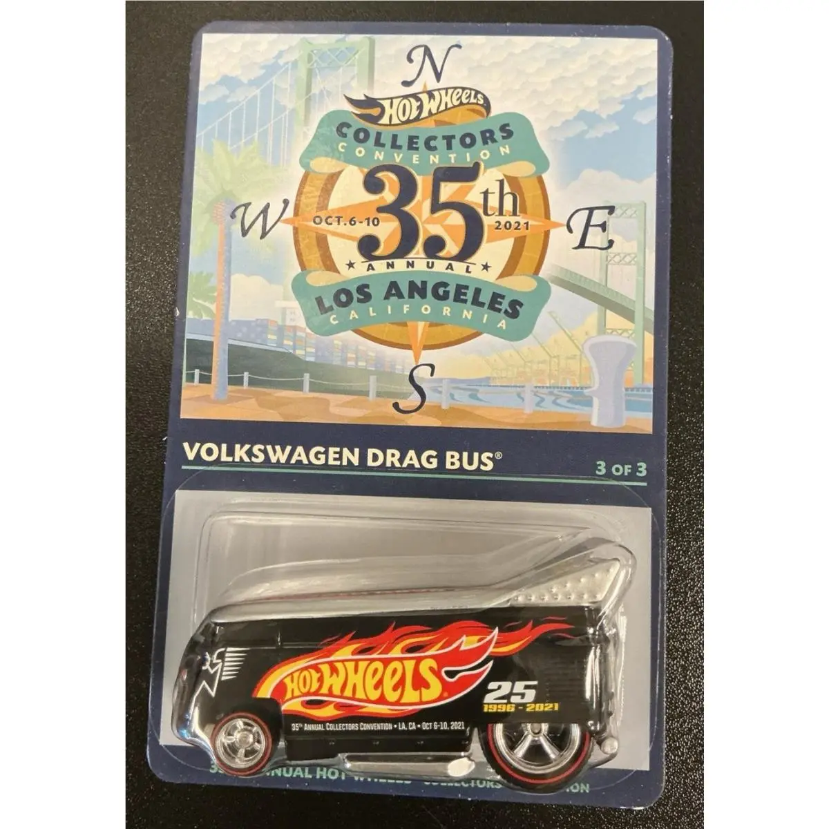 Hot Wheels 35TH Convention Volkswagen Drag Bus 01441/4500