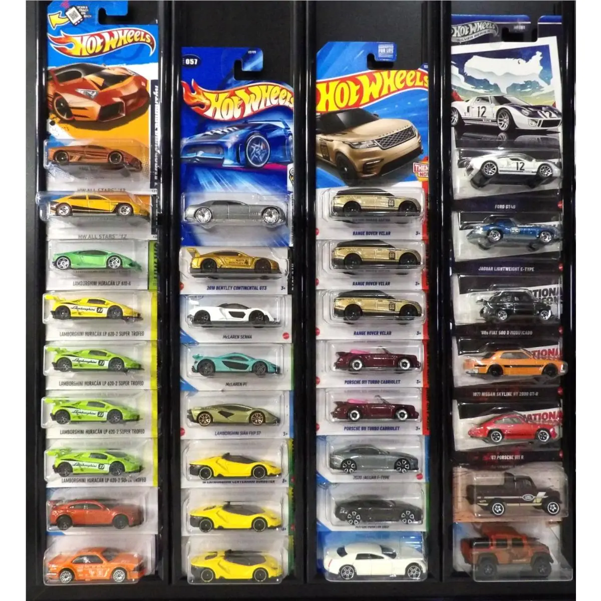 Hot Wheels Lamborghini Bmw Porsche Mclaren Velar Cadillac Bentley Jaguar 32 Cars