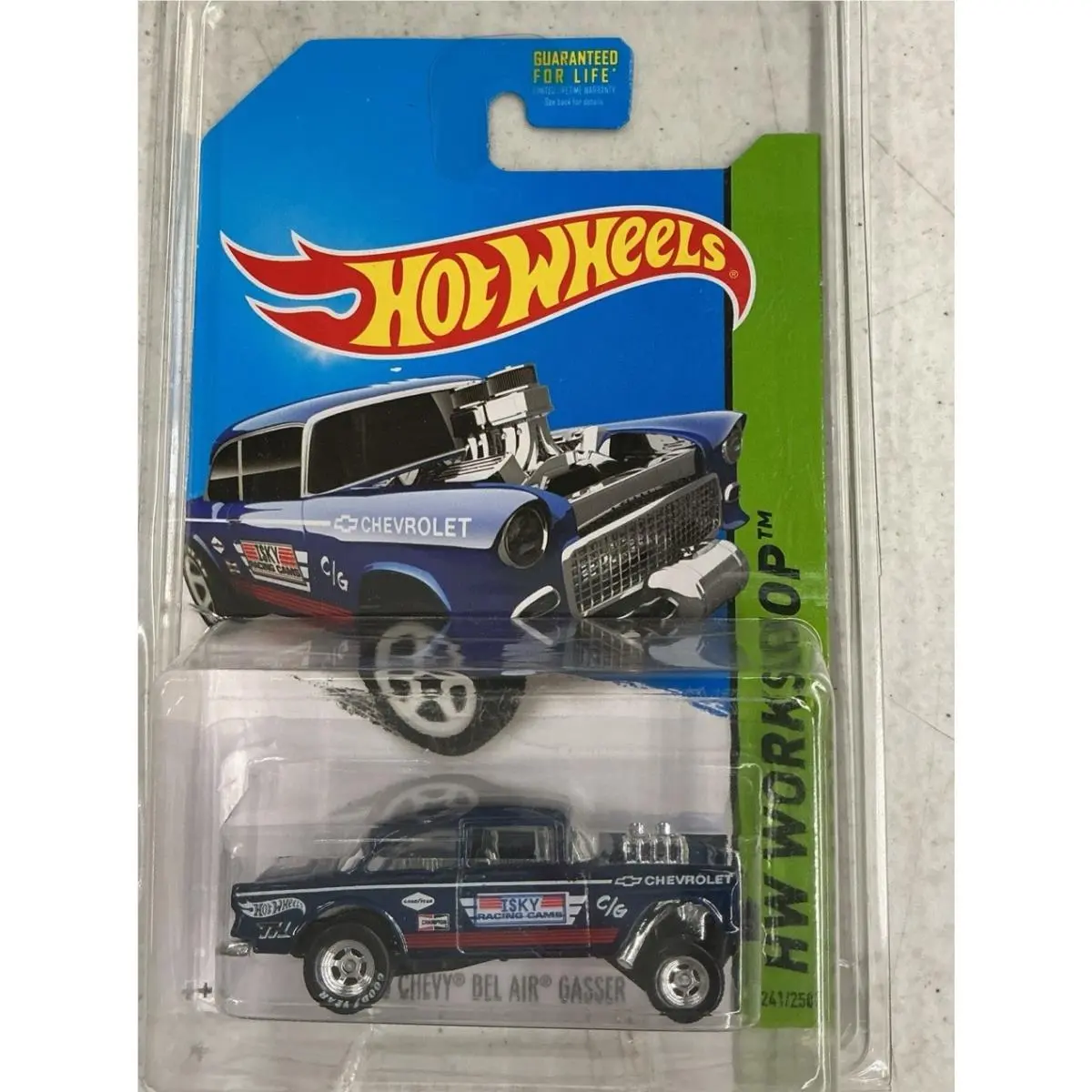 Hot Wheels 2014 - Super Treasure Hunt `55 Chevy Bel Air Gasser