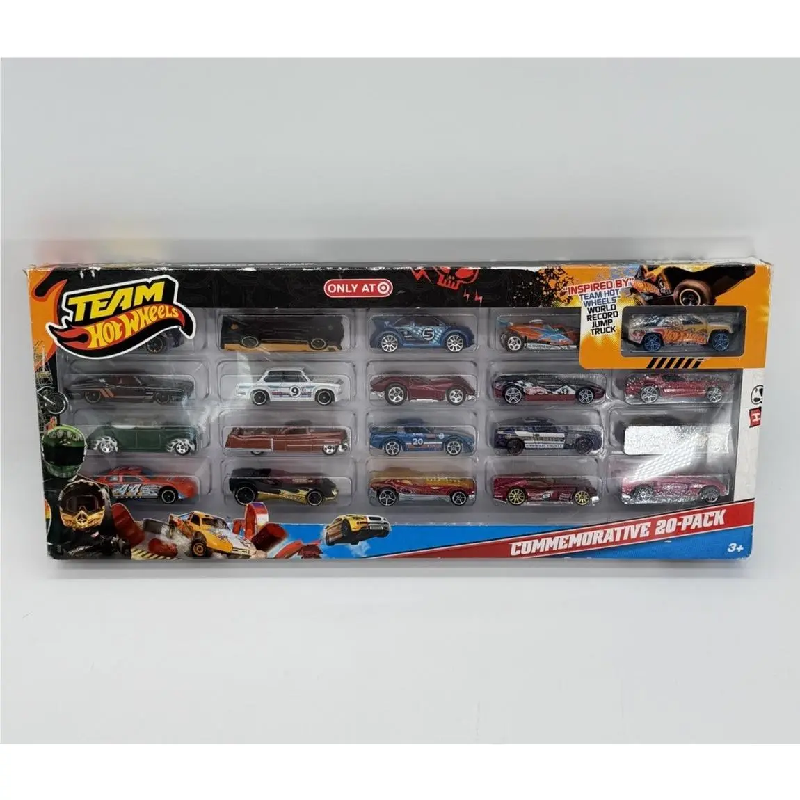 2011 Mattel Team Hot Wheels Target Exclusive Commemorative 20-Pack Rare