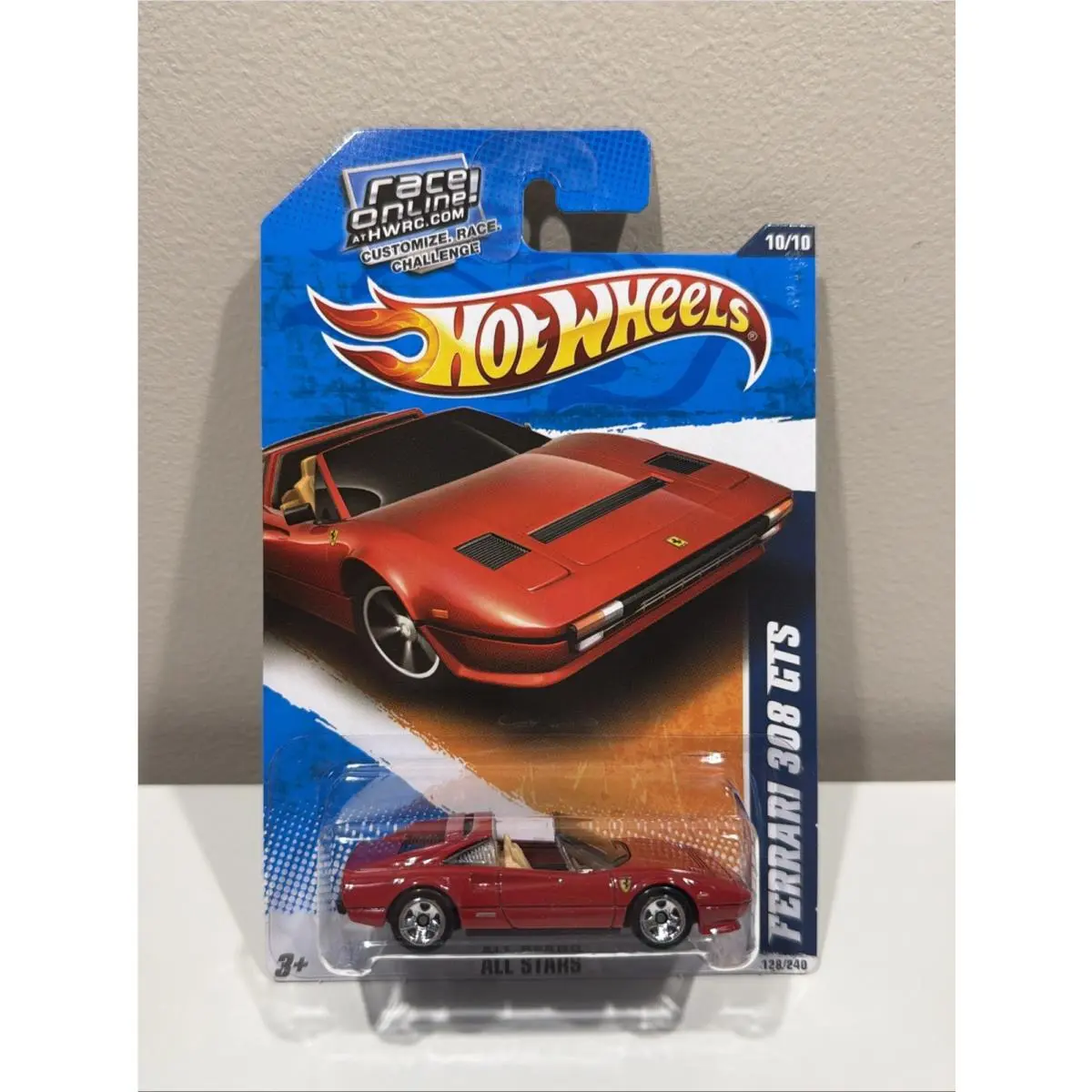 Hot Wheels 2011 All Stars Red Ferrari 308 Gts C32