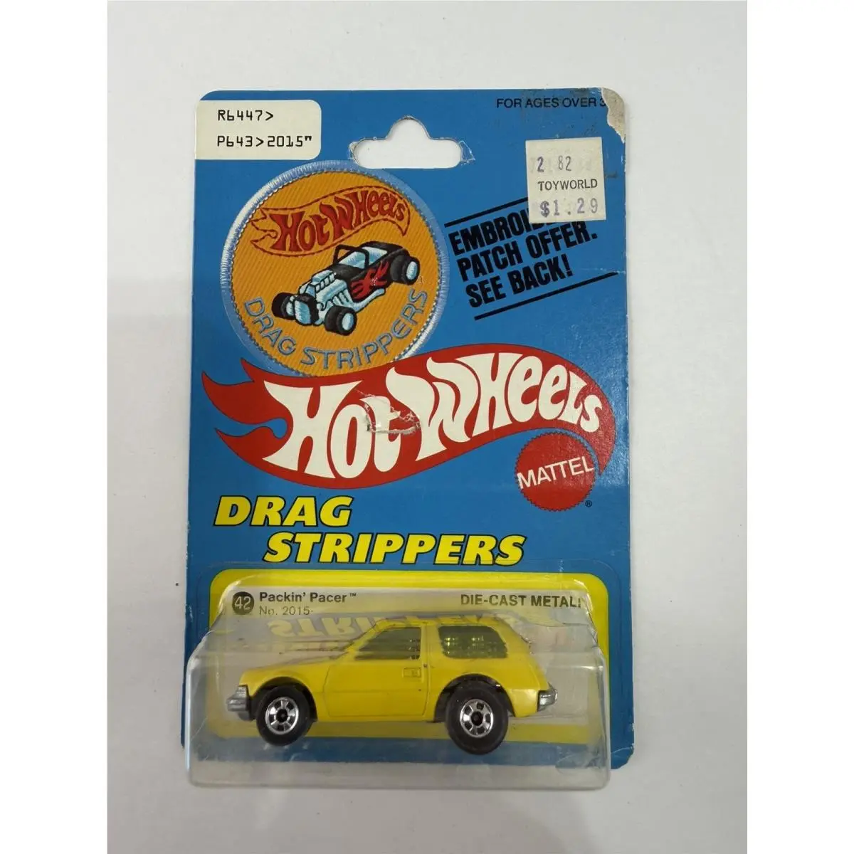 1st Year Release Hot Wheels 1978 Drag Strippers Packing Pacer 2015