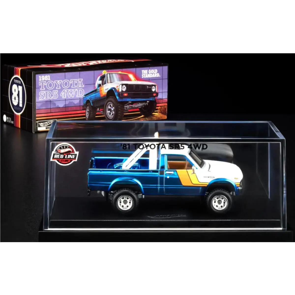 Hot Wheels Red Line Club Exclusive 1981 Toyota SR5 4WD Still in Package
