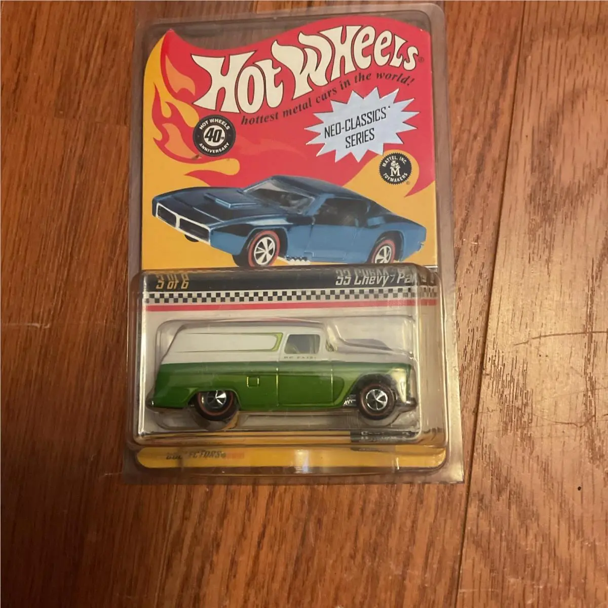 Hot Wheels Red Line Club 55 Chevy Panel Edition 6937 Of 10000