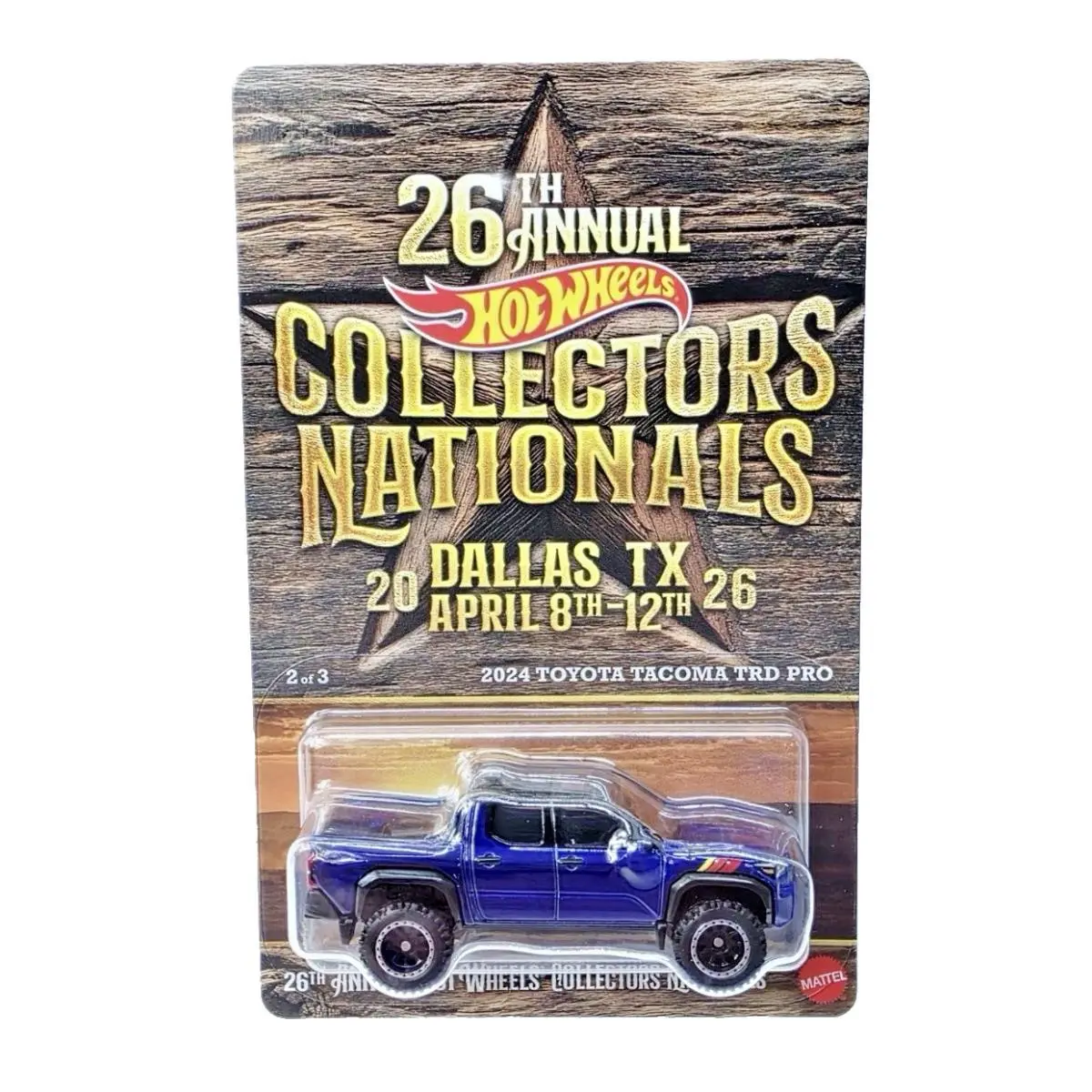 2026 Hot Wheels Dallas Nationals Convention 2024 Toyota Tacoma Trd 03096/6200
