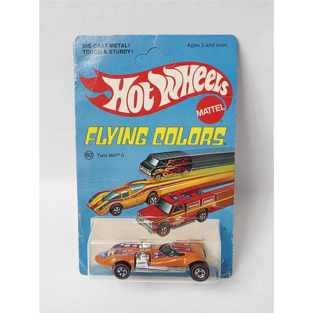 Hot Wheels Redline Flying Colors Twinmill Very Nice TN318