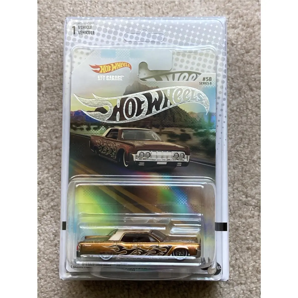 Hot Wheels Nftg Garage `64 Lincoln Continental Series 8 Rapid Shift