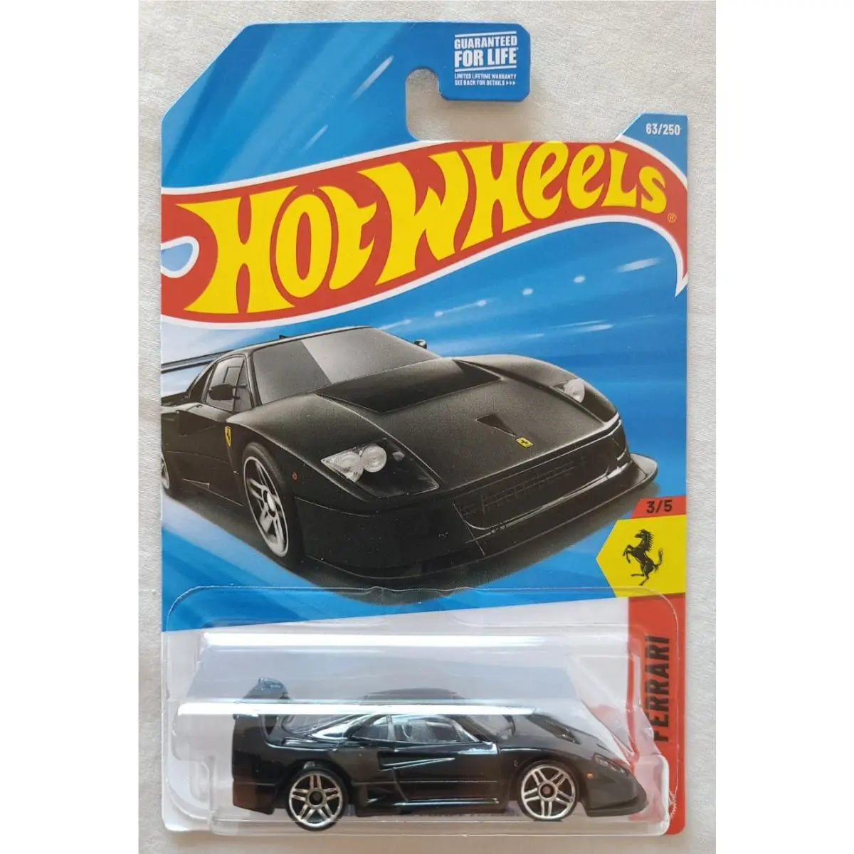 2026 Hot Wheels Ferrari F40 Competizione Error NO Badge Htf 1:64