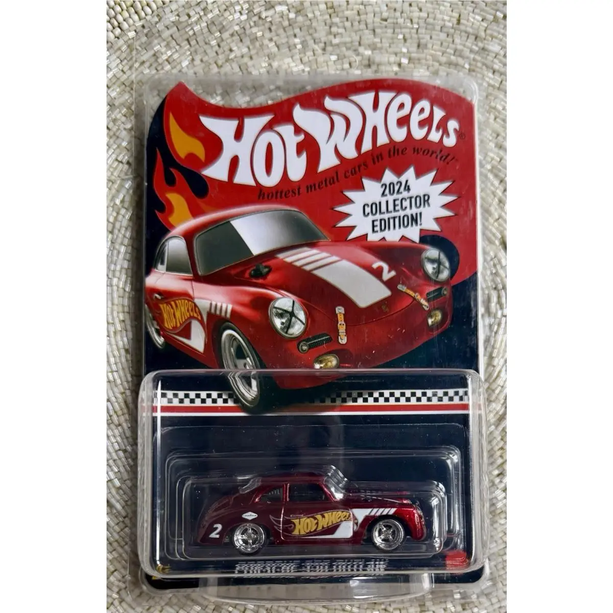 Hot Wheels 2024 Collector Edition Porsche 356 Outlaw Mail In Mint