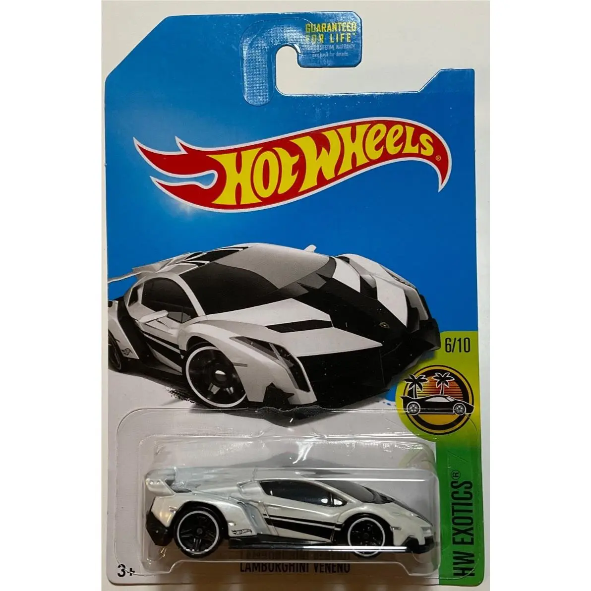 Hot Wheels Kroger Exclusive 2016 HW Exotics Lamborghini Veneno White