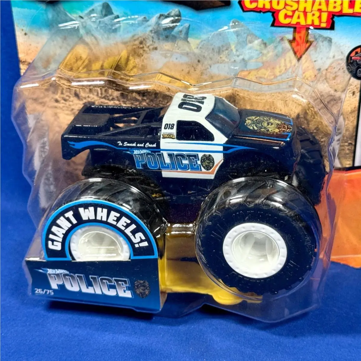 Hwpd Police Hot Wheels 1:64 Monster Trucks HW Metro 6/10 Die Cast Car 2019