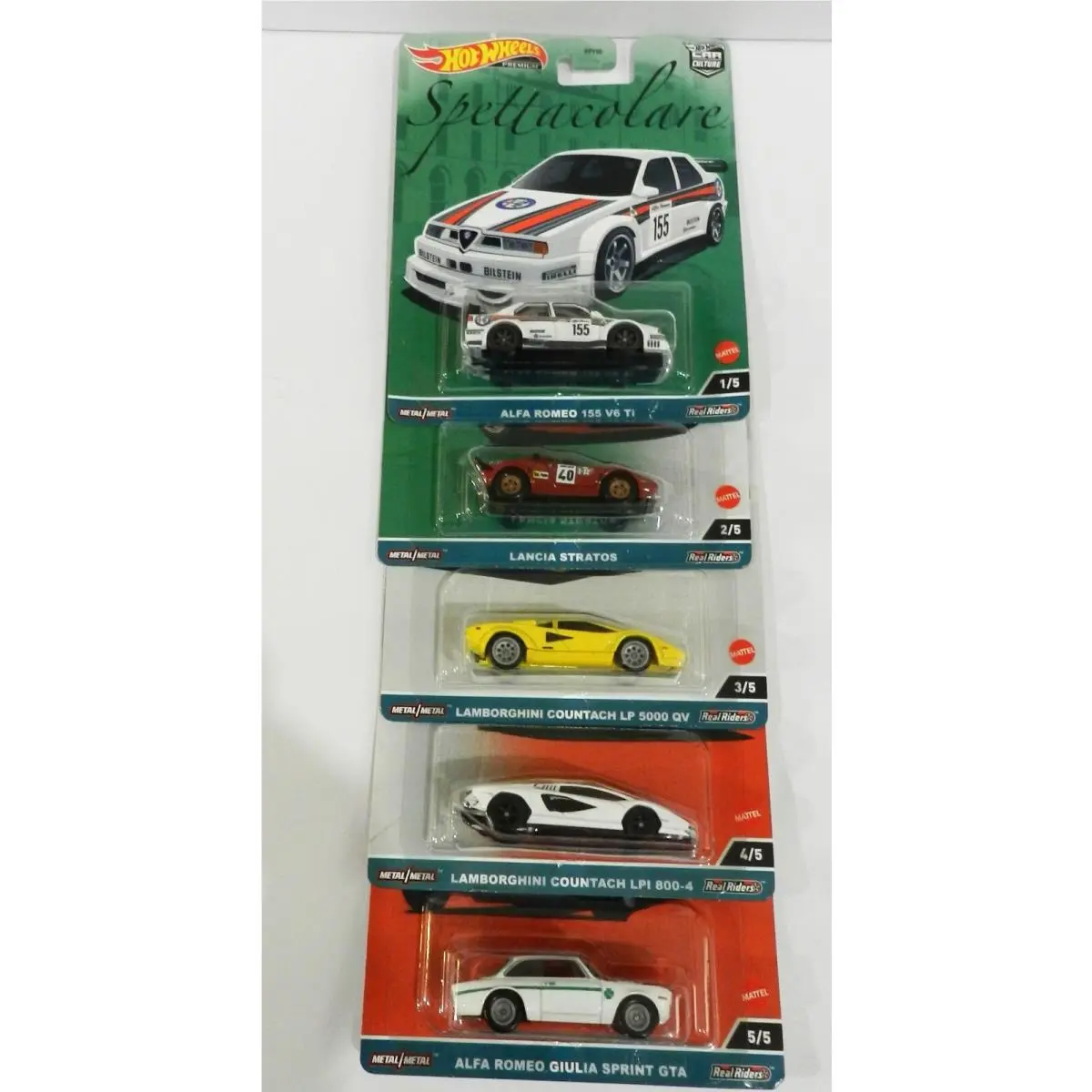Hot Wheels Premium Car Culture Spettacolare 5 Cars Set