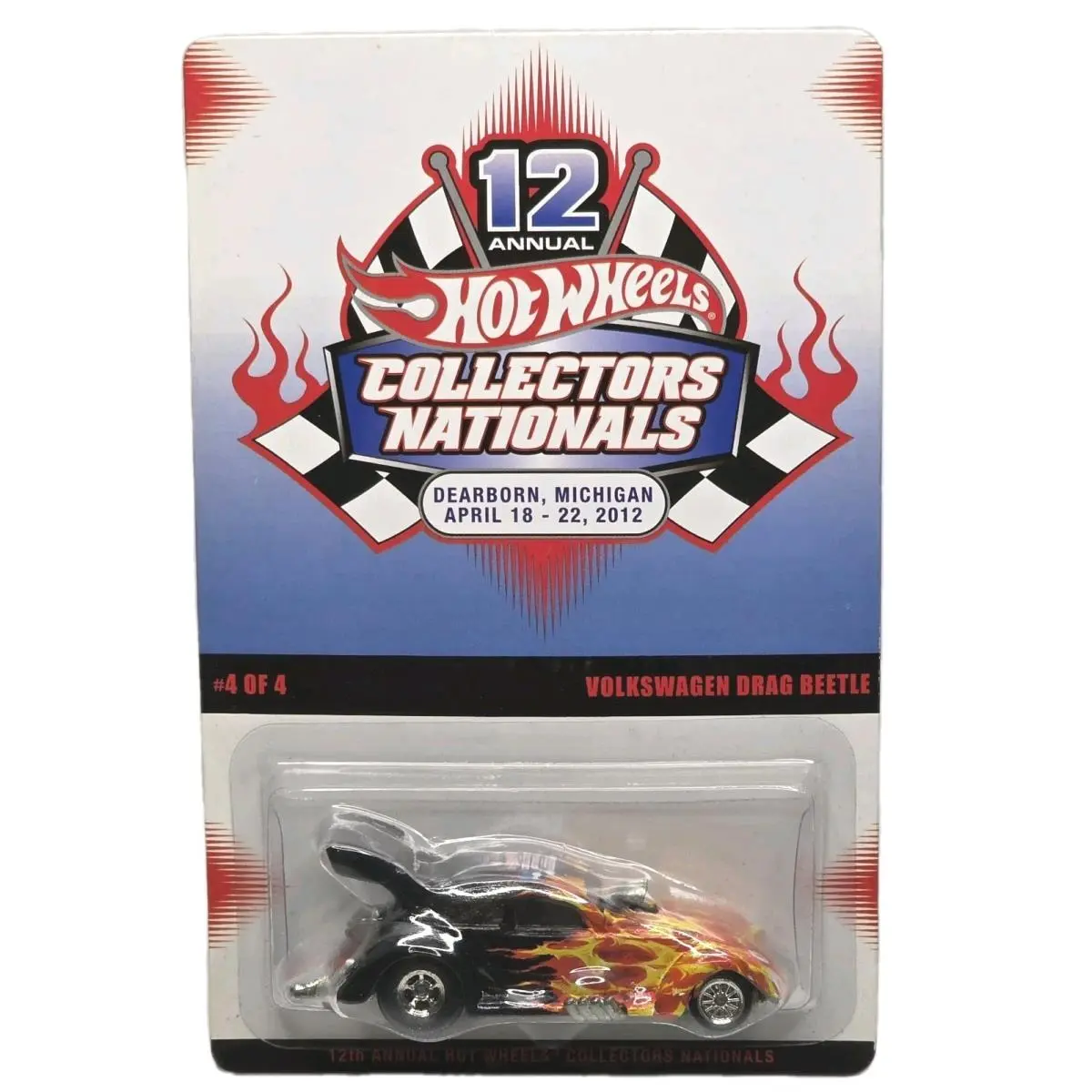 Hot Wheels VW Volkswagen Drag Beetle 2012 Nationals Convention Car 1027/1100