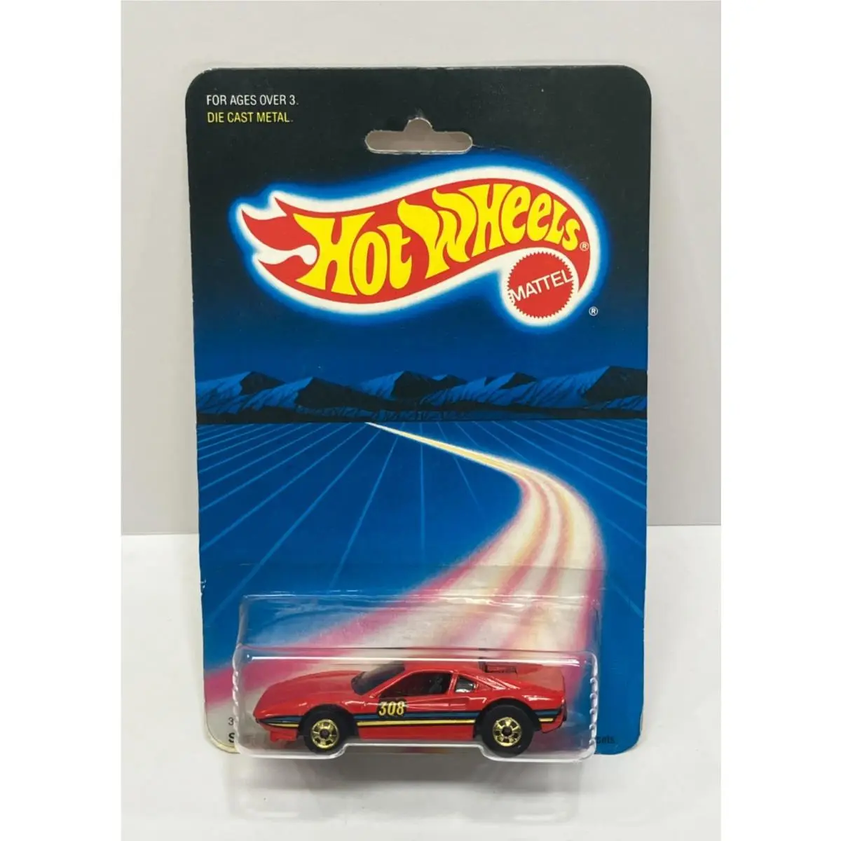1986 Hot Wheels Ferrari 308 Street Beasts No. 3975