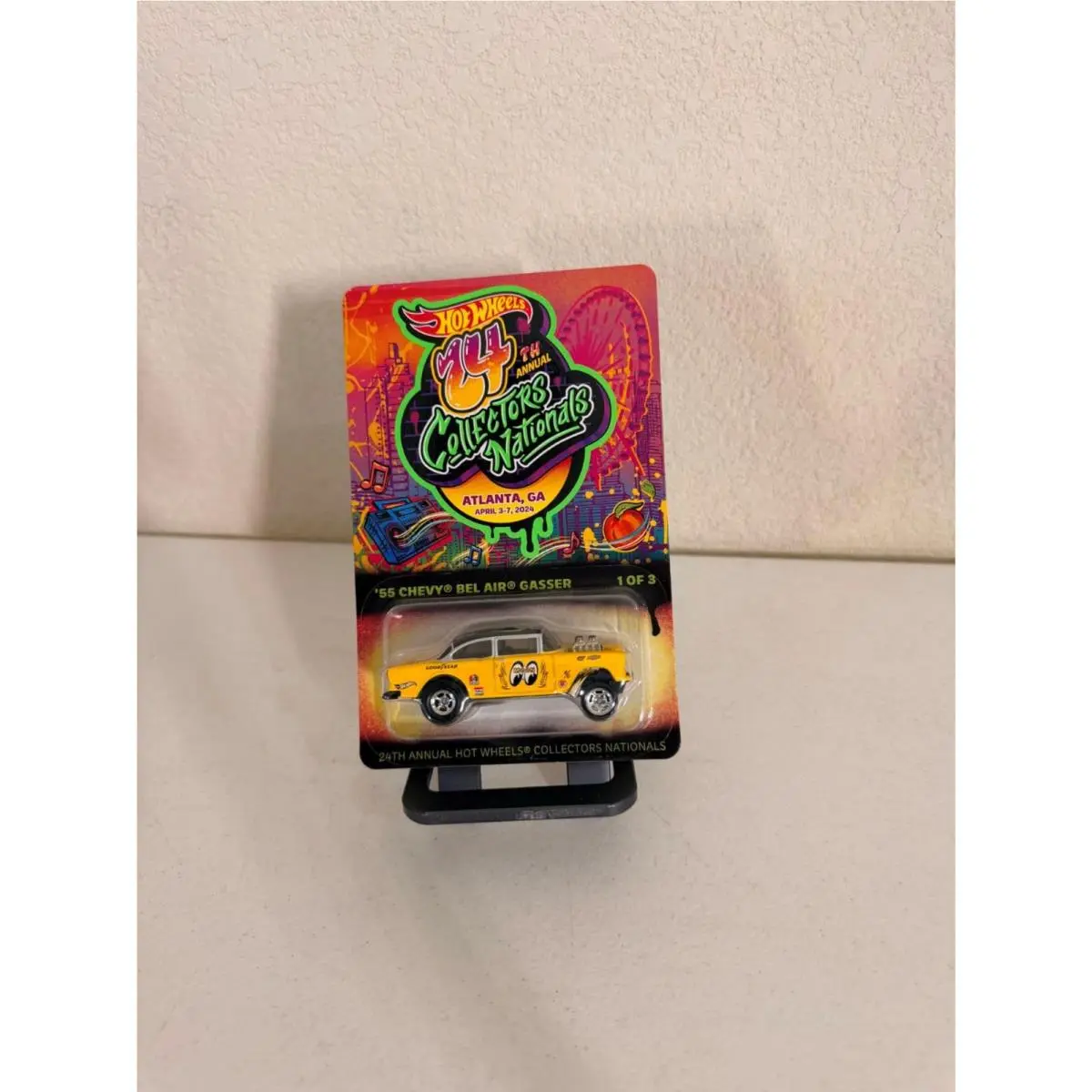 Hot Wheels 24th Annual Collectors Nationals `55 Chevy Bel Air Gasser Mooneye E49