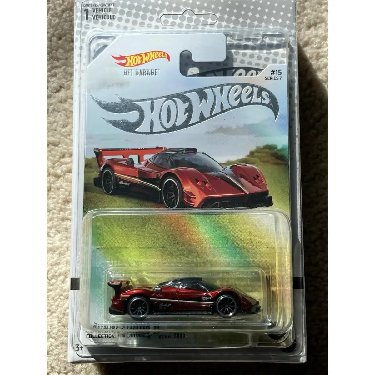 Hot Wheels Nftg Garage Series 7 HW Contoured Pagani Zonda R