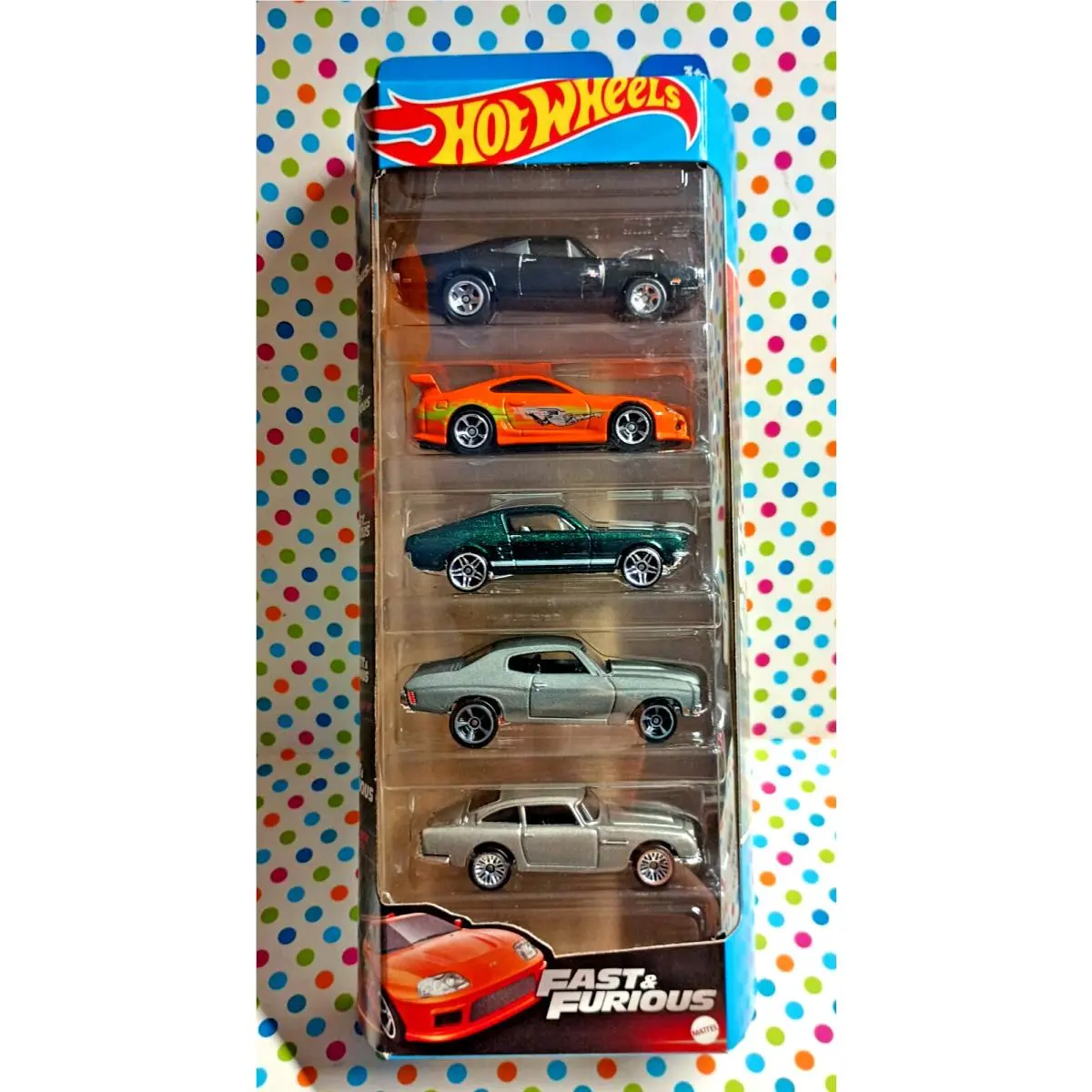 Hot Wheels 2022 Fast The Furious 5 Pack