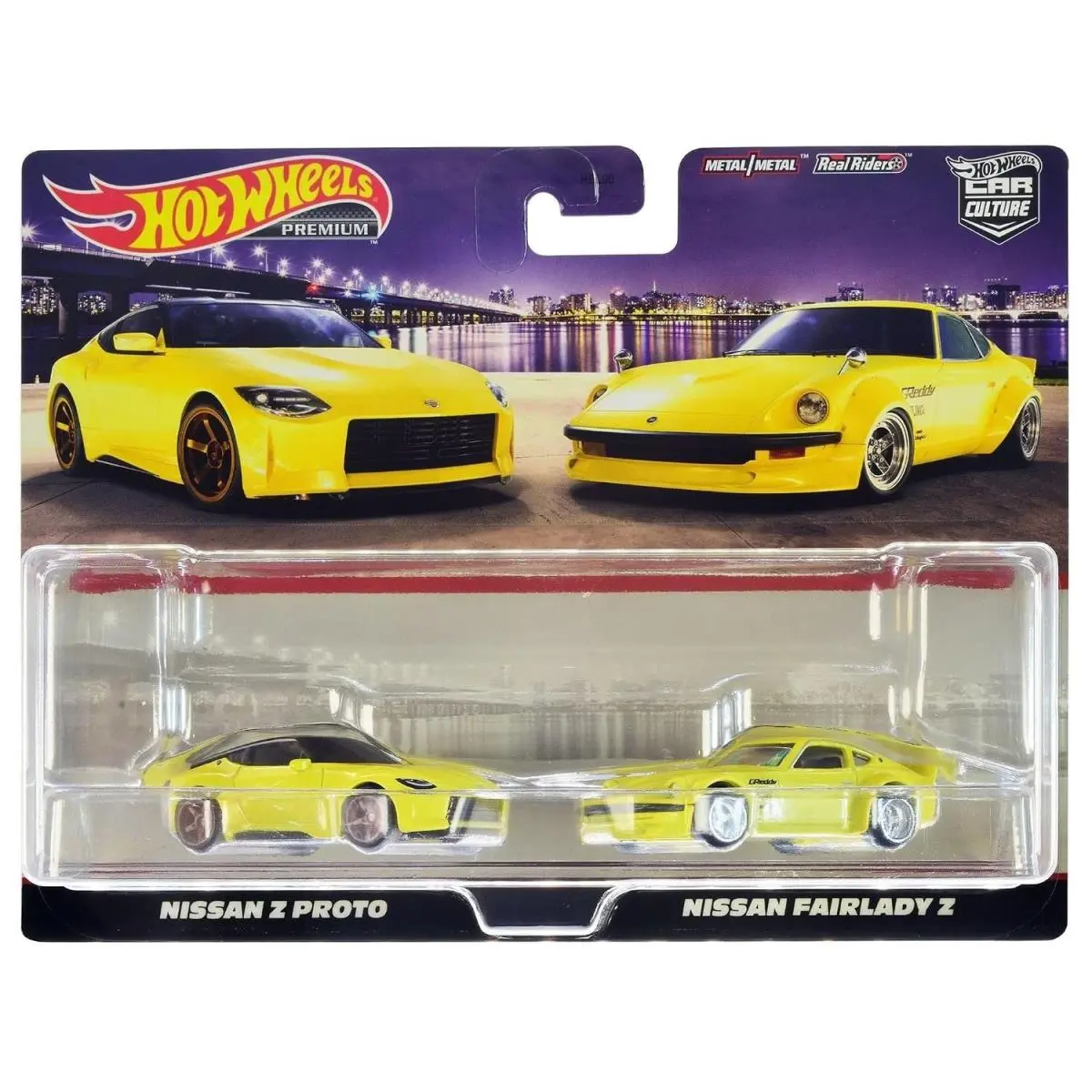 Hot Wheels Premium Car Culture 2-Pack Nissan Z Proto and Nissan Fairlady Z