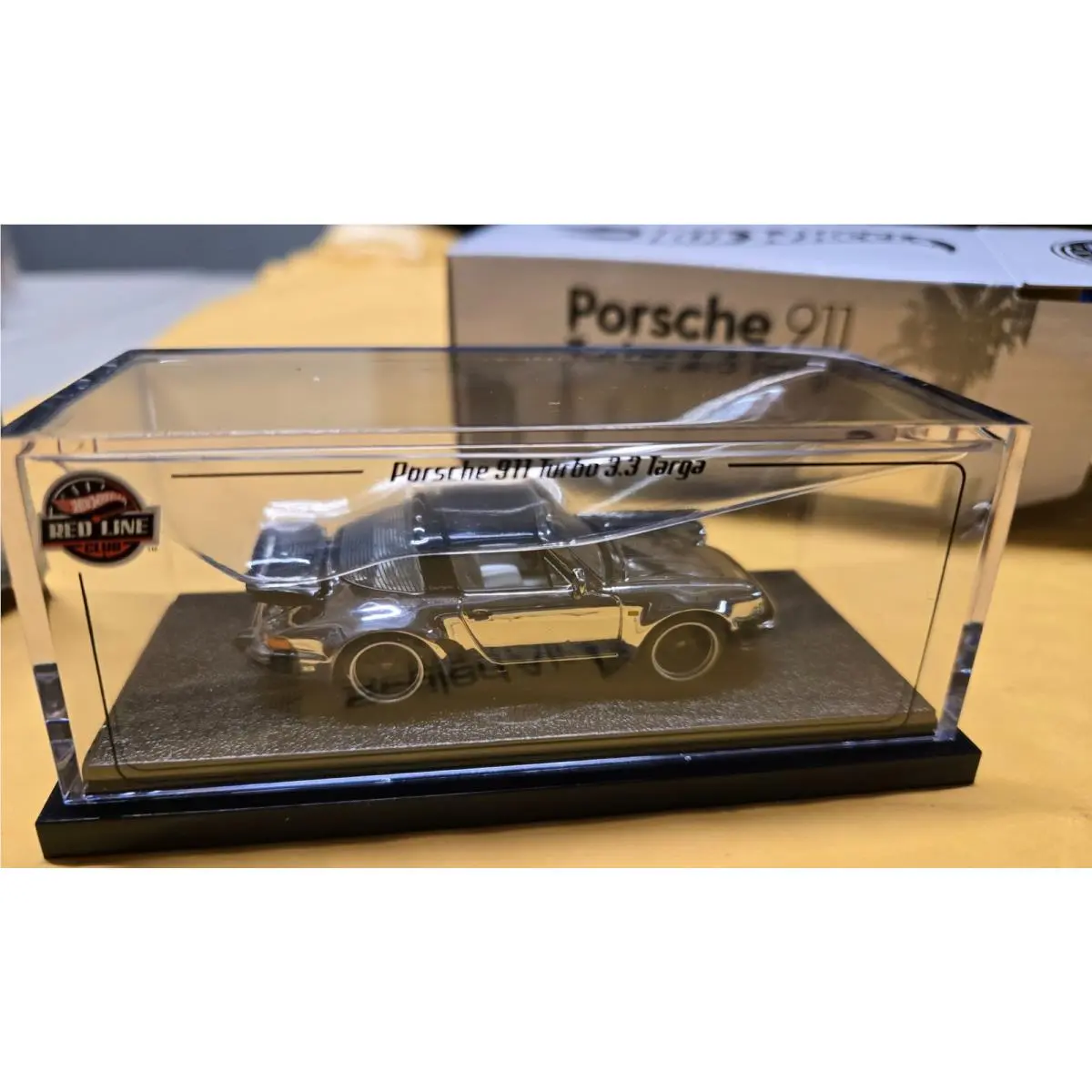 Hot Wheels Rlc Exclusive 1988 Porsche 911 Targa Turbo Silver Chase 1125/5000