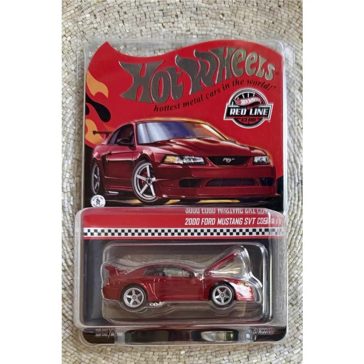 2000 Ford Mustang Svt Cobra R Hot Wheels Rlc Red Line Club Mint