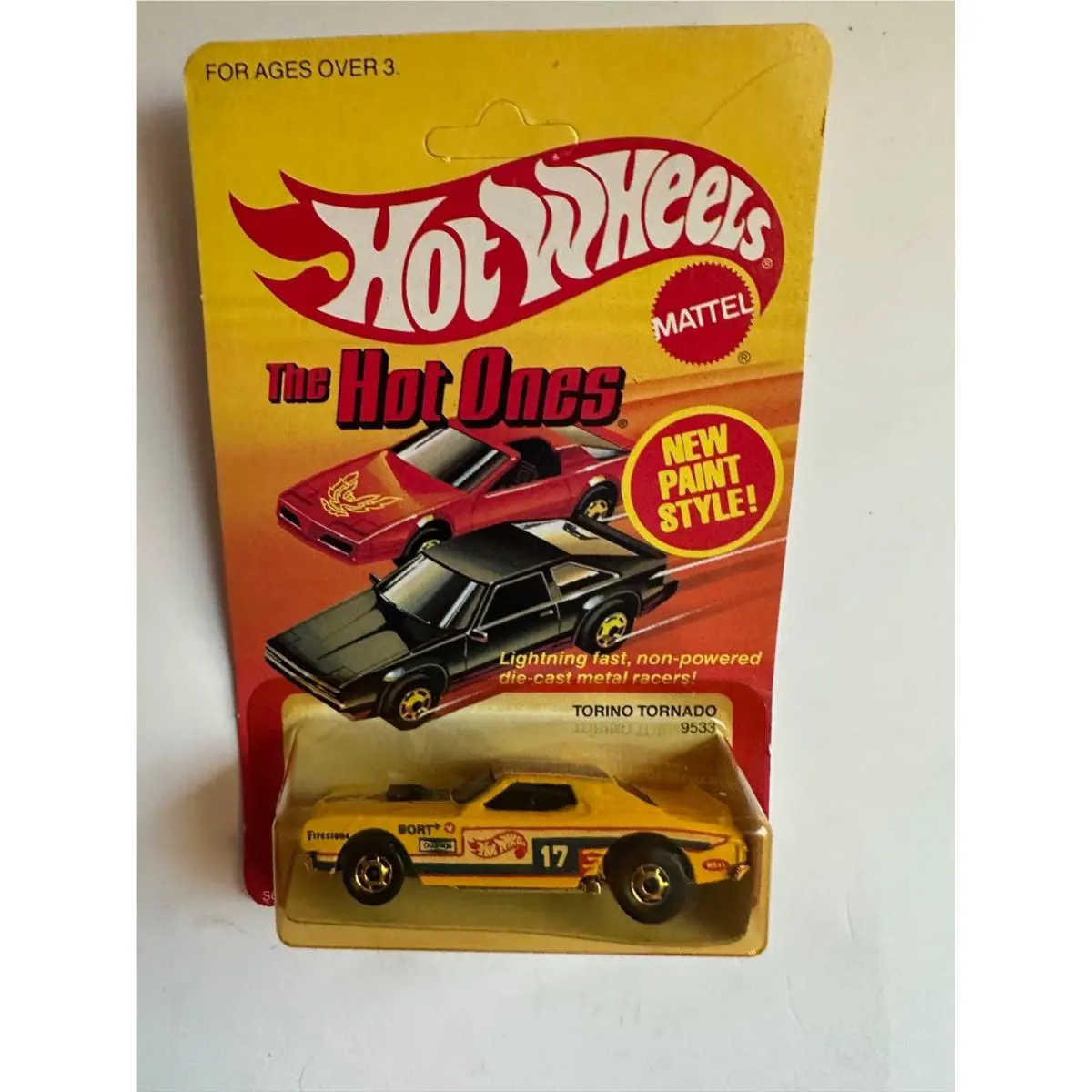 Hot Wheels Hot Ones Torino Tornado 9533 1982 Malaysia Unpunched