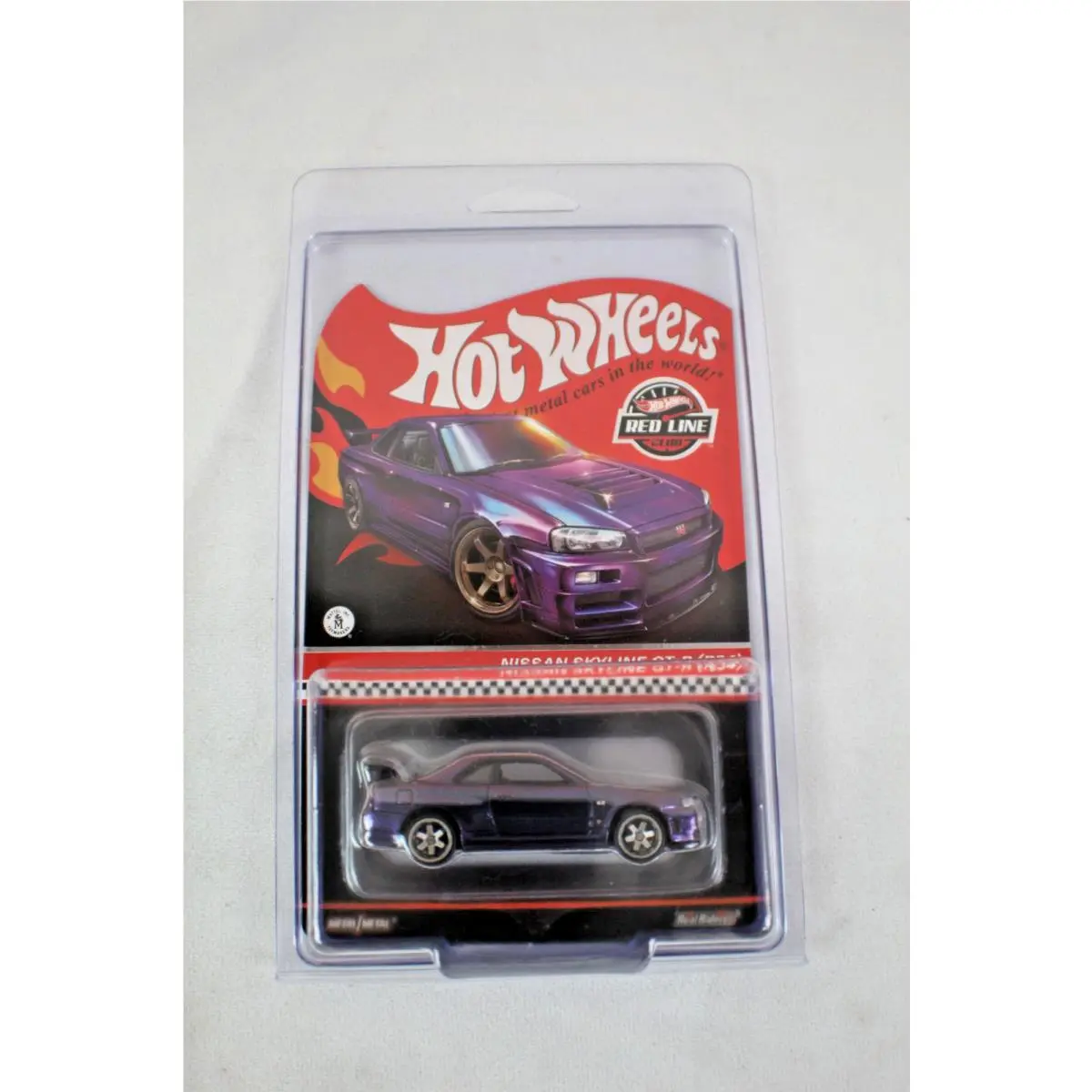 Hot Wheels Rlc Nissan Skyline Gt-r R34 Purple