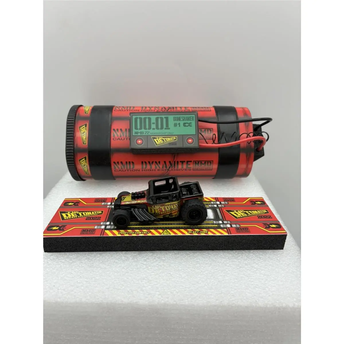 Nuclear Mindz Lee Allen Custom Hot Wheels Bone Shaker Detonator 1/10