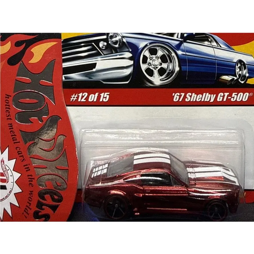 Hot Wheels Modern Classics 12 1967 Shelby GT-500 Red 2007 I19