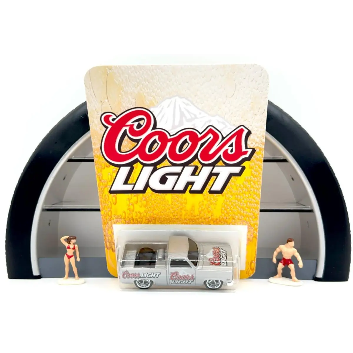 Hot Wheels RA Customs Coors Light `83 Chevy Silverado Custom W/protector