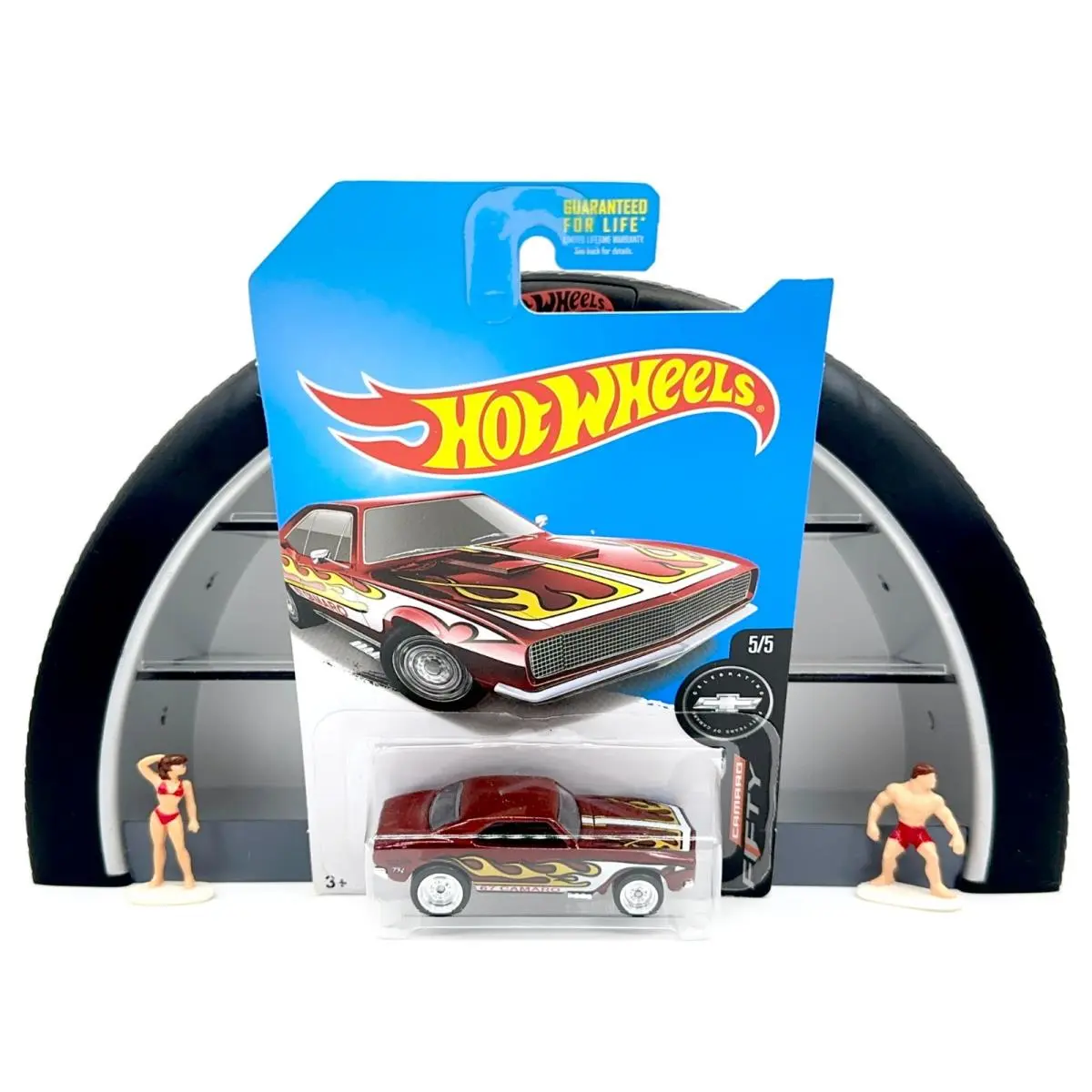 Hot Wheels 2017 Super Treasure Hunt `67 Camaro Chevy Real Riders W/protector