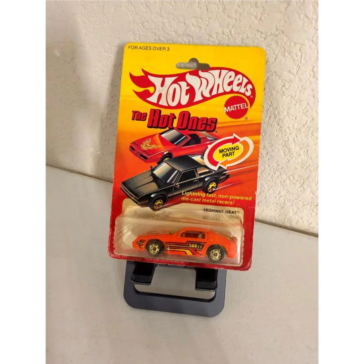Vintage Hot Wheels The Hot Ones Moving Part Highway Heat F22