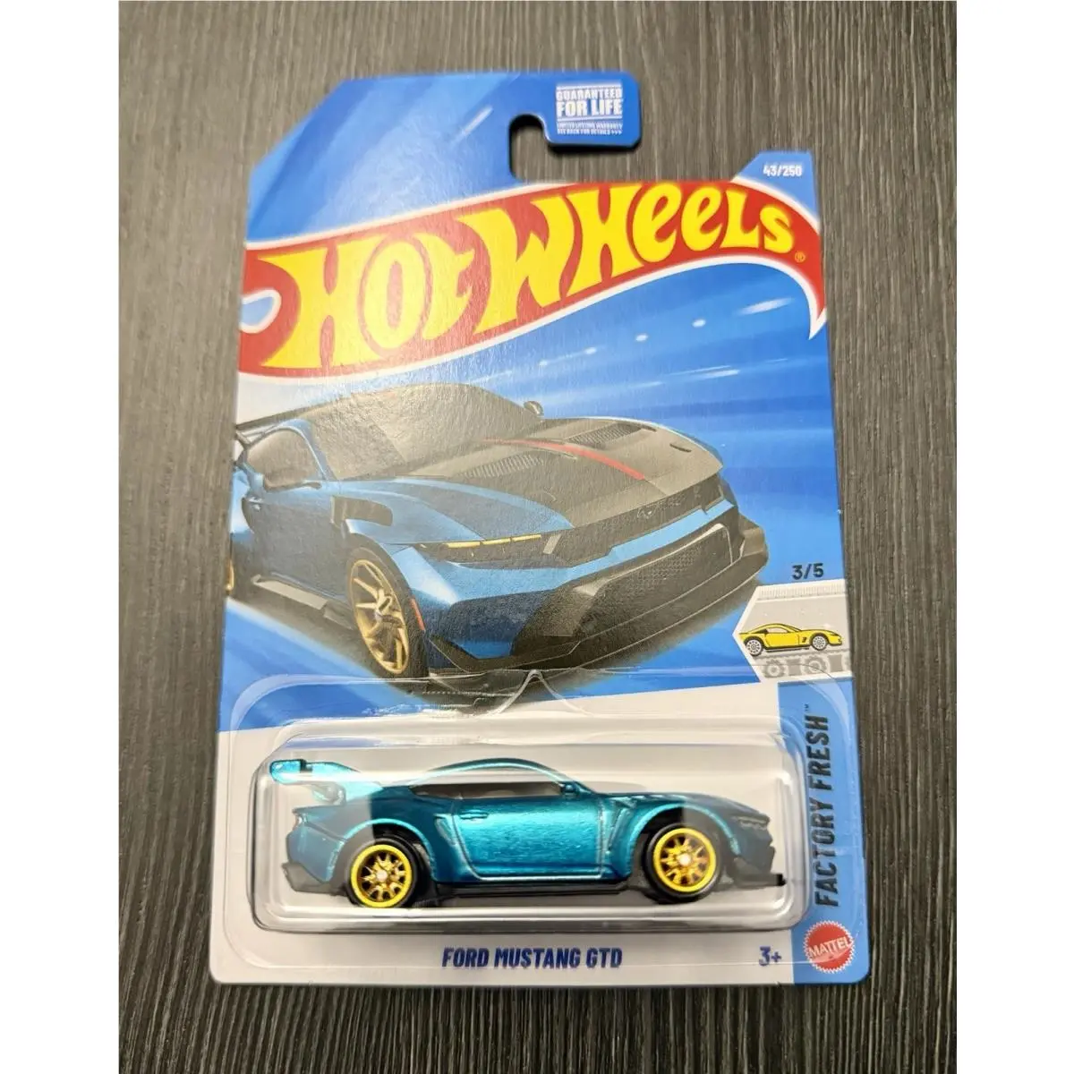 2026 Hot Wheels Ford Mustang Gtd Super Treasure Hunt Factory Fresh