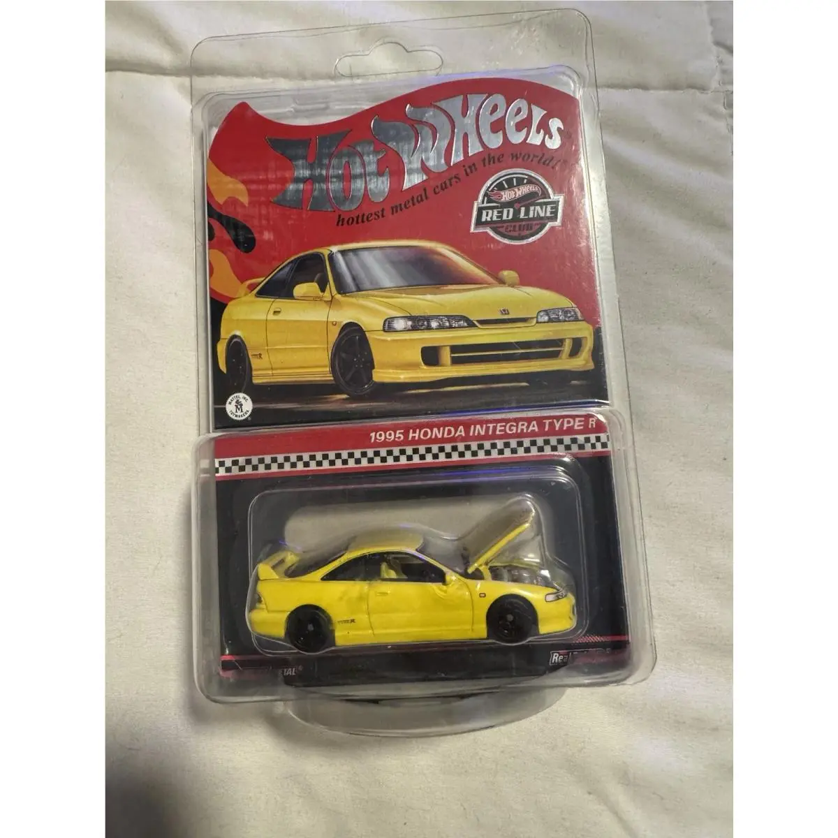 Hot Wheels Rlc Exclusive 1995 Honda Integra Type R Yellow