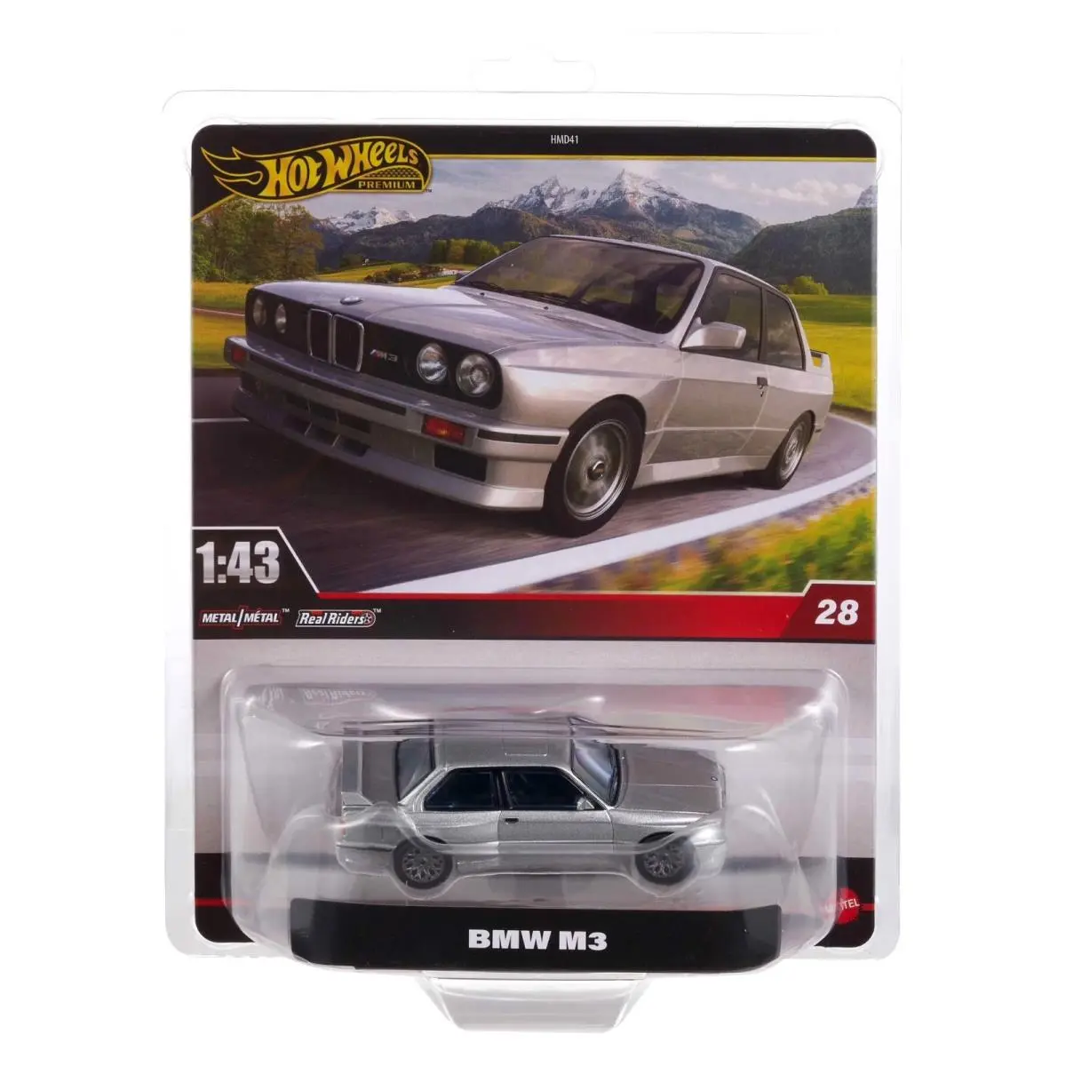 Hot Wheels Premium 1:43 Scale Bmw M3 28 with Protector