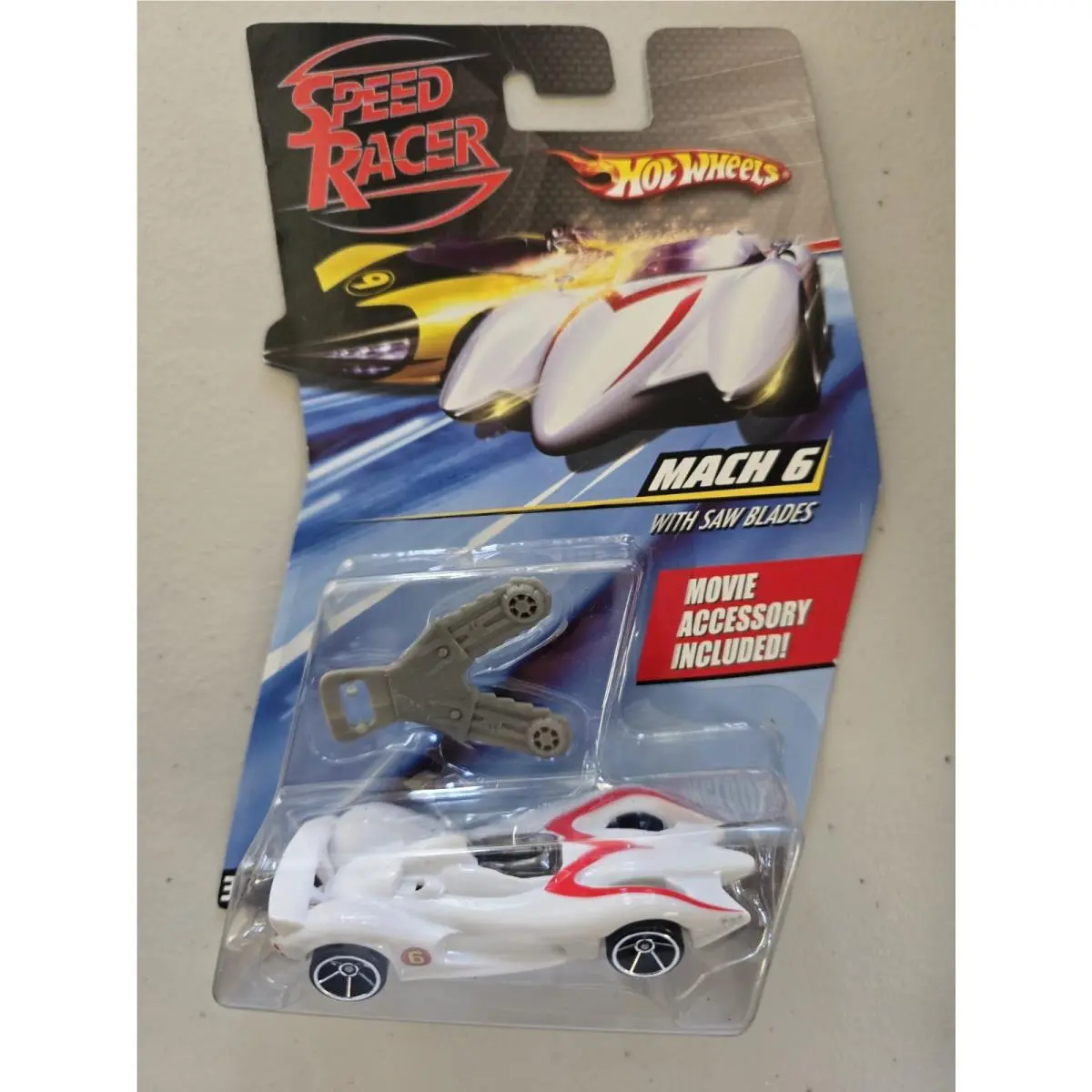 Hot Wheels Speed Racer Mach 6 with Movie Accessory Jump Jacks