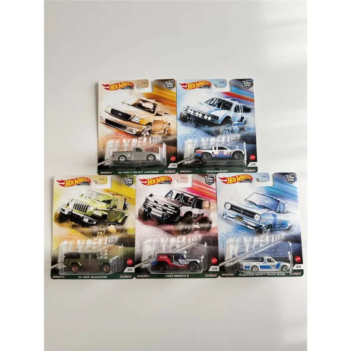 2021 Hot Wheels Premium Car Culture - Hyper Hauler Set of 5