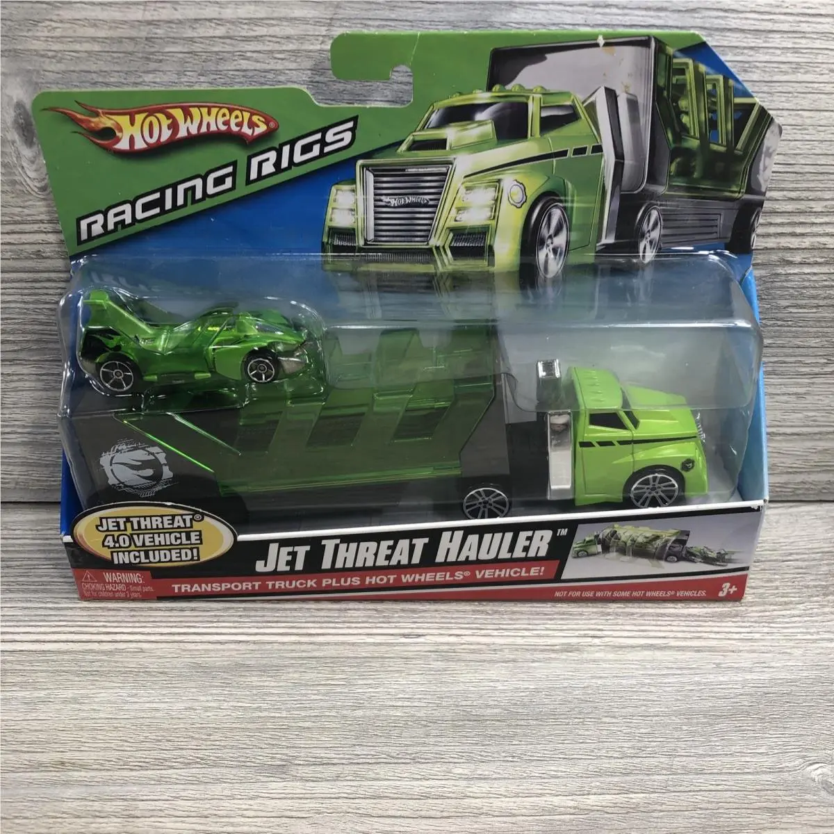 Hot Wheels Racing Rigs Jet Threat Hauler 2008