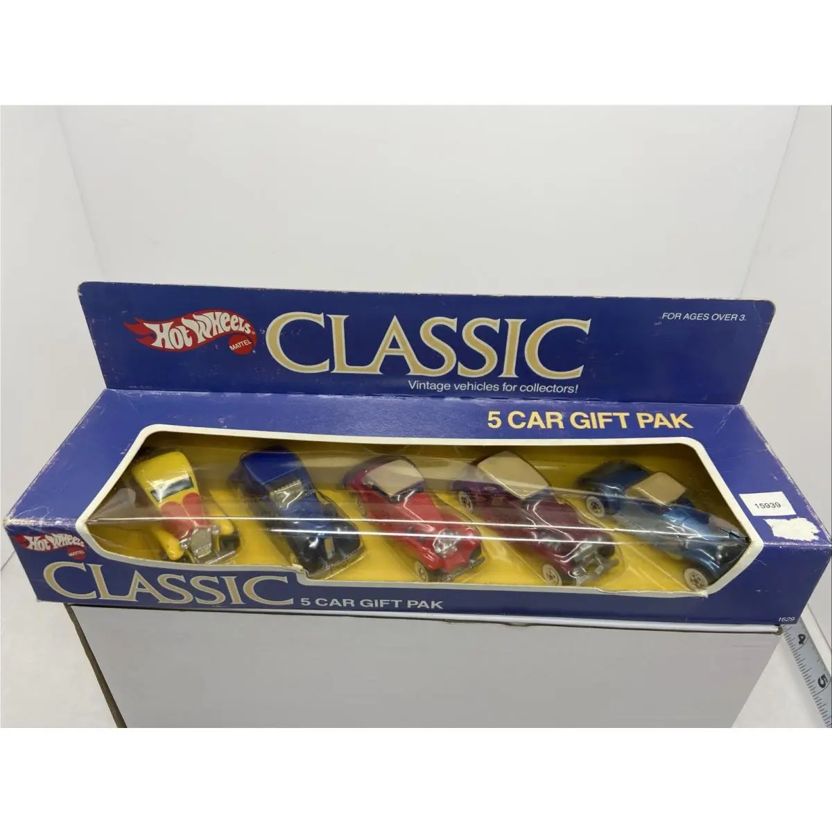 Hot Wheels 1985 Classic 5 Car Gift Pack 1629 Box Vintage