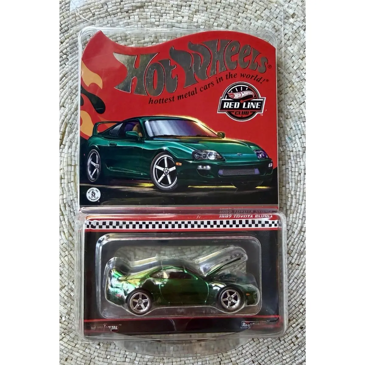 Hot Wheels Red Line Club Toyota Supra 1997 Realriders Mint