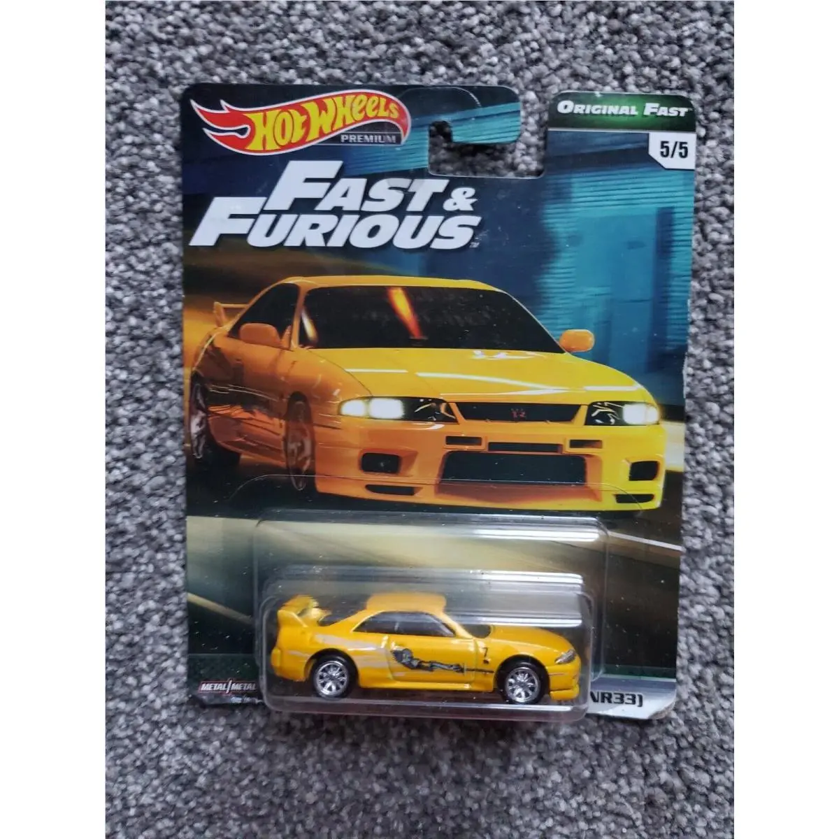 Hot Wheels Fast Furious Nissan Skyline Gt-r BCN33 Fast 5/5