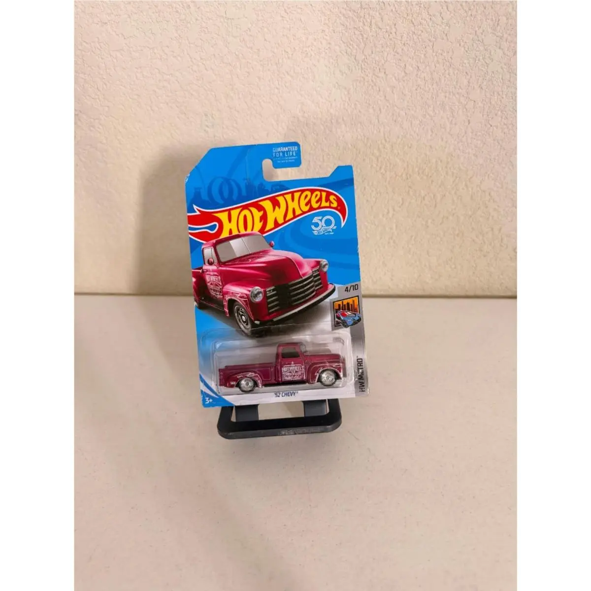Hot Wheels 52 Chevy Super Treasure Hunt 50Th Anniversary HW Metro 4/10 E49
