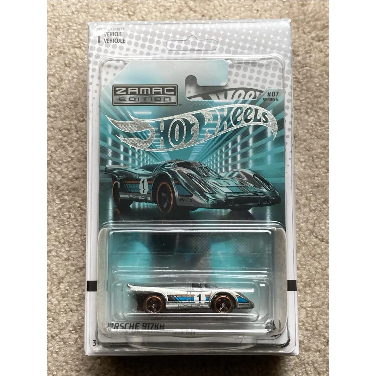Hot Wheels Nftg Garage Series 6 Zamac Edition 1 Porsche 917KH with Protector