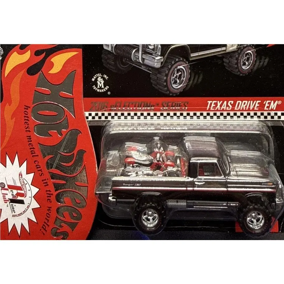 Hot Wheels Rlc Club 2016 Elections Series Texas Drive `em