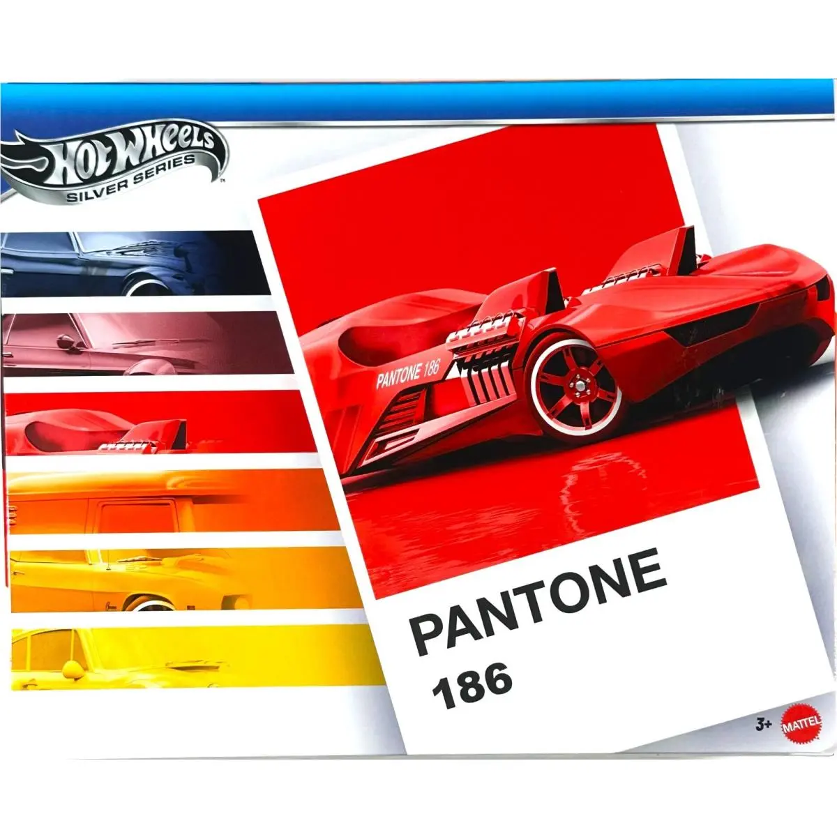 Hot Wheels 2026 Silver Pantone Set of 6