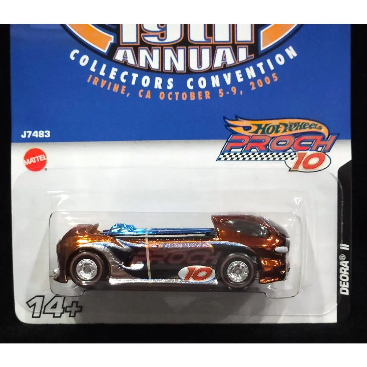 Hot Wheels Deora II Proch 10 2005 19th Annual Collectors Convention Car 1/2000
