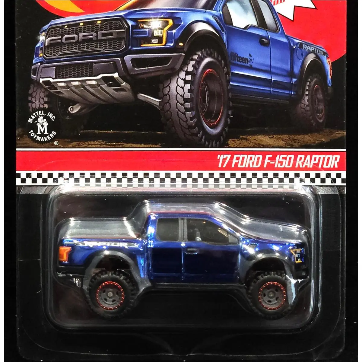 Hot Wheels 17 2017 Ford F-150 Raptor Truck Rlc Redline Club 2018 Car 03536/10000