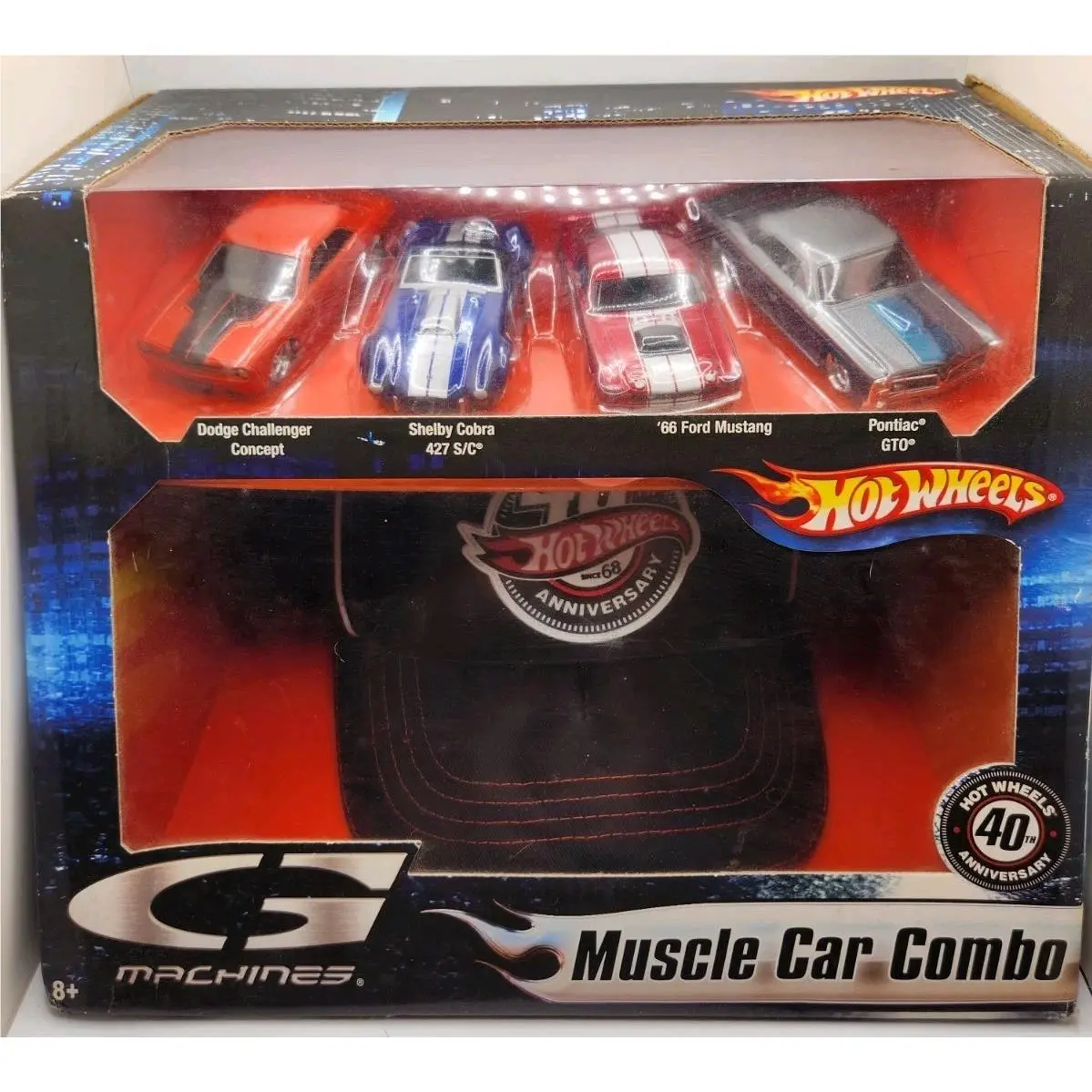 Hot Wheels G Machines Ford Muscle Car Combo Collector Set